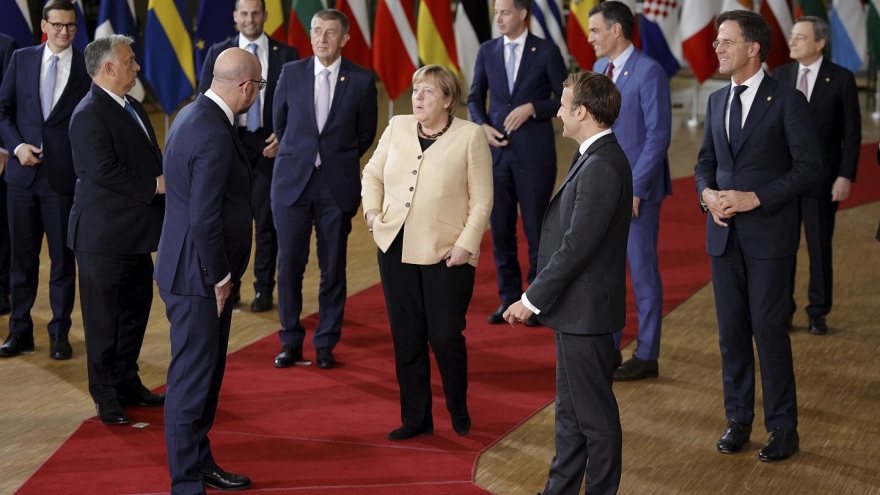 Hội nghị thượng đỉnh EU lần thứ 107 của Thủ tướng Đức Angela Merkel