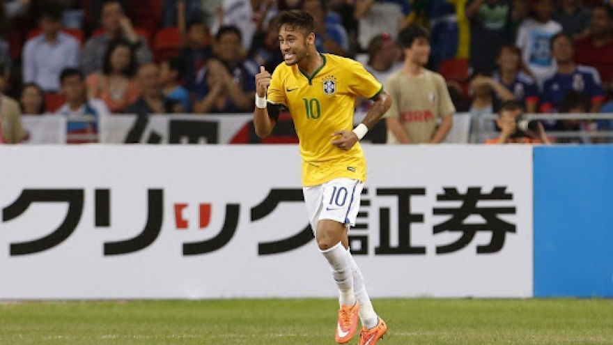 Ngày này năm xưa: Neymar lần đầu lập "poker" cho ĐT Brazil