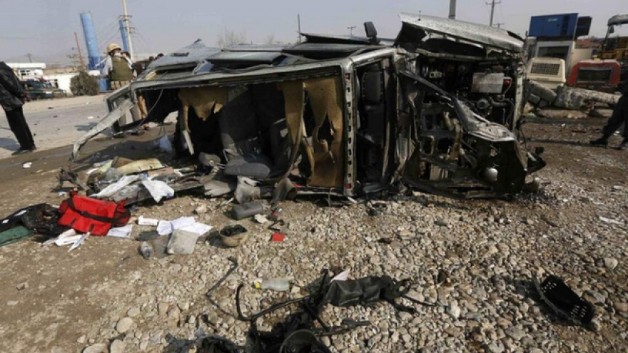 Đánh bom khủng bố ở Afghanistan khiến nhiều dân thường thiệt mạng