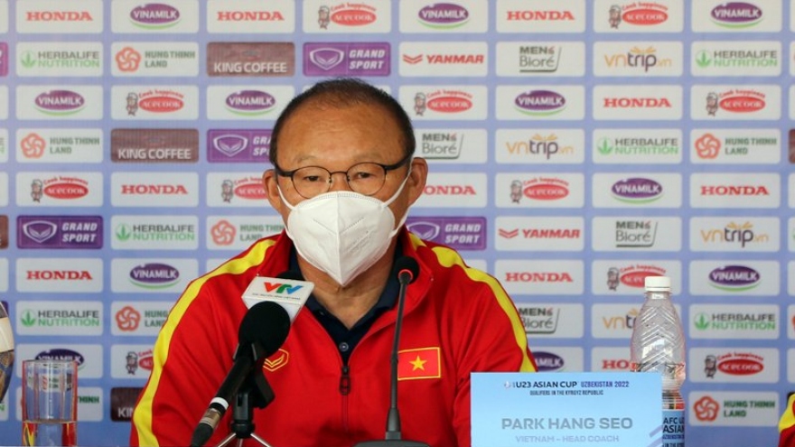 HLV Park Hang Seo: "U23 Việt Nam chưa biết nhiều về đối thủ Đài Bắc Trung Hoa"