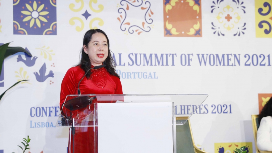 Việt Nam nhận giải Quốc gia lãnh đạo tại Hội nghị thượng đỉnh phụ nữ toàn cầu 2021