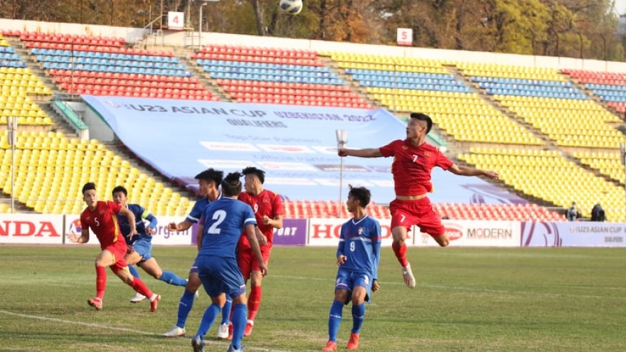 Lê Văn Xuân ghi bàn, U23 Việt Nam thắng nhọc U23 Đài Bắc Trung Hoa