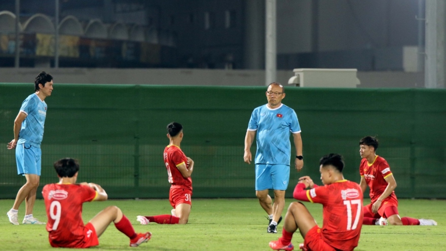 HLV Park Hang Seo đồng hành cùng U22 Việt Nam dự Vòng loại U23 châu Á 2022