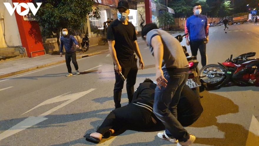 Bắt hơn 40 "quái xế" gây náo loạn đường phố Hà Nội