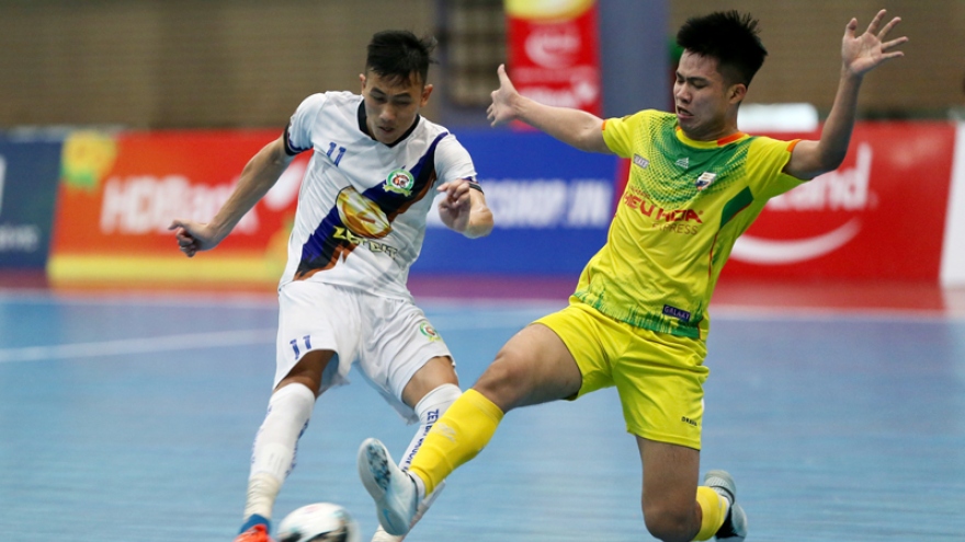 Futsal HDBank VĐQG 2021: Thái Sơn Nam thắng đậm, Zetbit Sài Gòn áp sát ngôi đầu