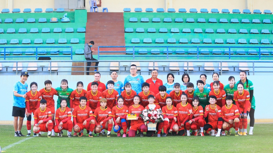 ĐT nữ Việt Nam tập huấn nước ngoài cho mục tiêu World Cup