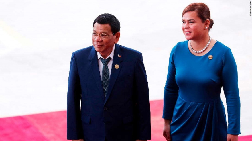 Con gái ông Duterte chính thức tranh cử vị trí phó tổng thống Philippines