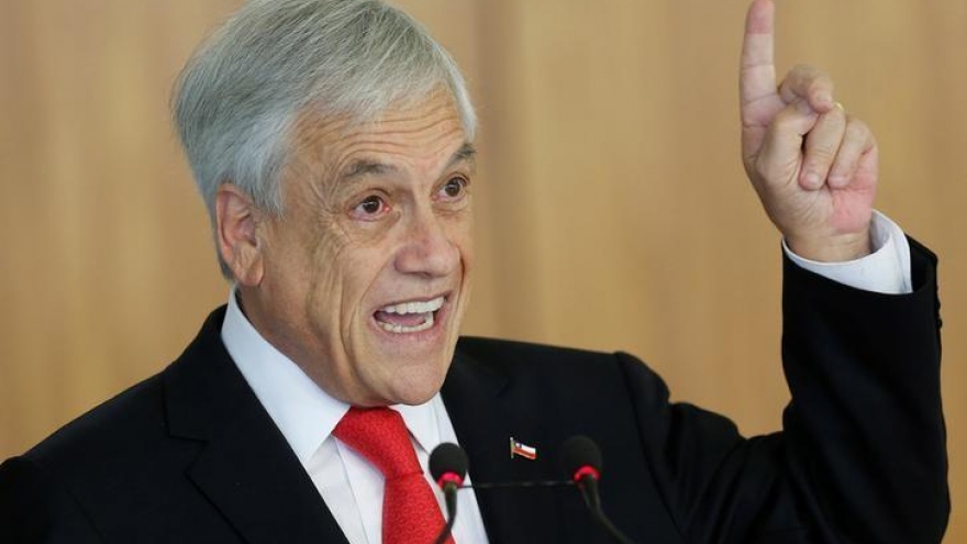 Hạ viện Chile bỏ phiếu thông qua quy trình luận tội Tổng thống Sebastian Pinera