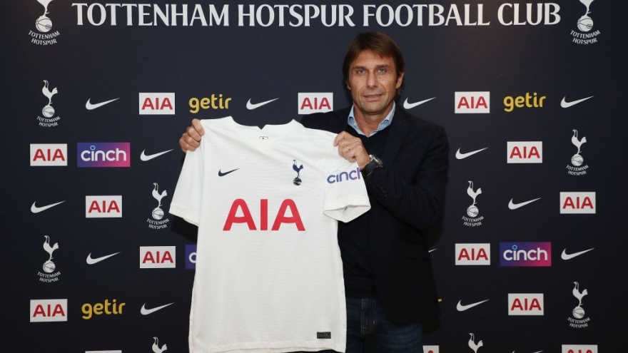 Chính thức: Tottenham bổ nhiệm Antonio Conte làm HLV trưởng