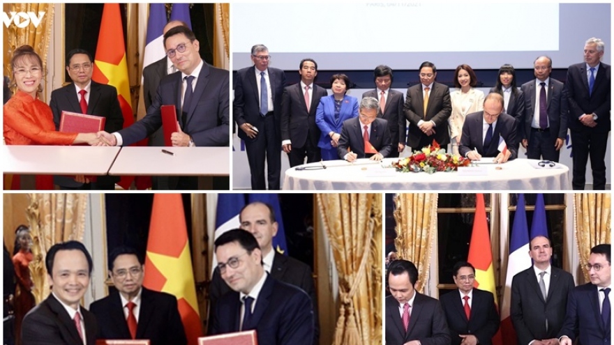 Những thỏa thuận hợp tác trị giá tỷ USD của các doanh nghiệp Việt Nam và Pháp