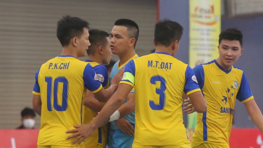 Quảng Nam FC 0-1 Sanvinest Khánh Hòa: Chiến thắng nghẹt thở