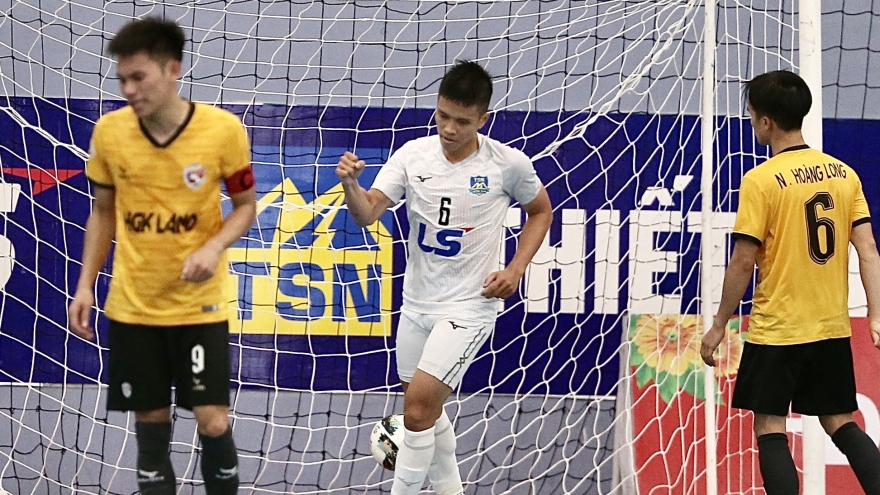 Futsal HDBank VĐQG 2021: Thái Sơn Bắc thua sốc, Thái Sơn Nam thắng đậm