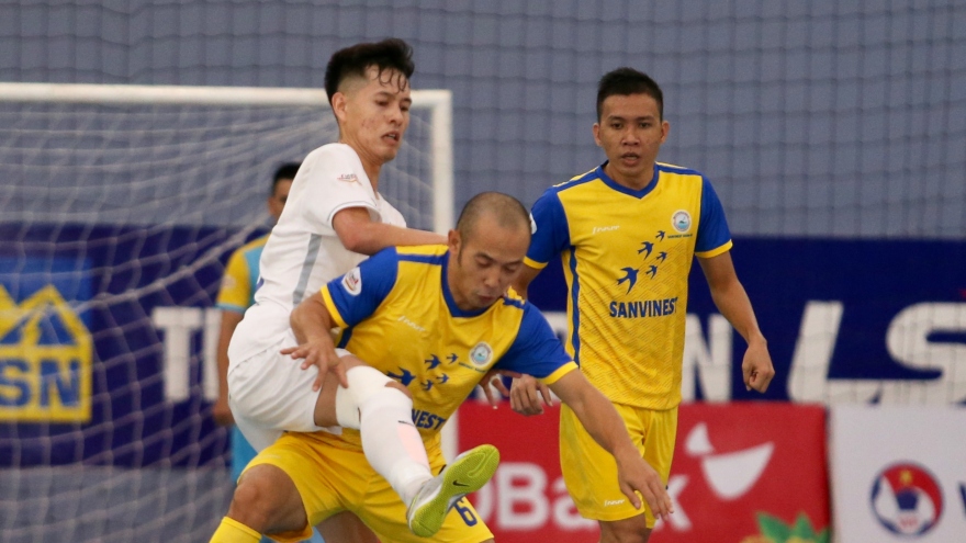 Giải Futsal HDBank VĐQG 2021: Thái Sơn Nam 4-0 Quảng Nam FC