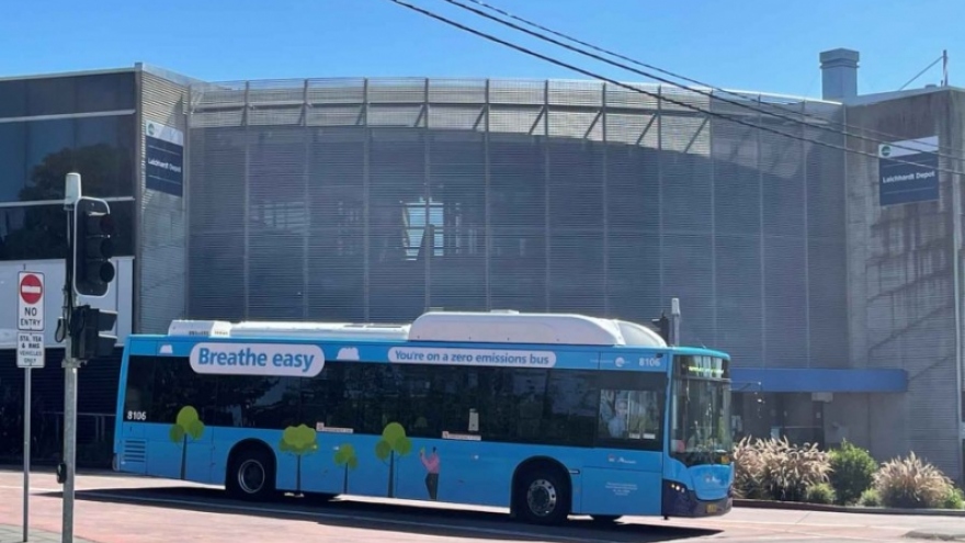 Australia mở rộng dự án sử dụng xe buýt không phát thải