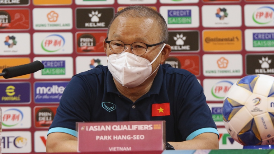 HLV Park Hang Seo tiếc nuối khi ĐT Việt Nam chưa ghi bàn ở Mỹ Đình