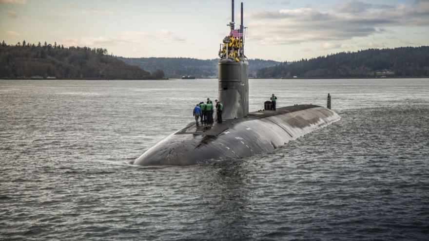 Đã xác định được “vật thể lạ” khiến tàu ngầm Mỹ gặp sự cố ở Biển Đông