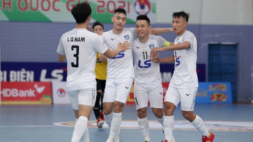 Giải Futsal HDBank VĐQG 2021: Thái Sơn Nam "phục thù" Thái Sơn Bắc