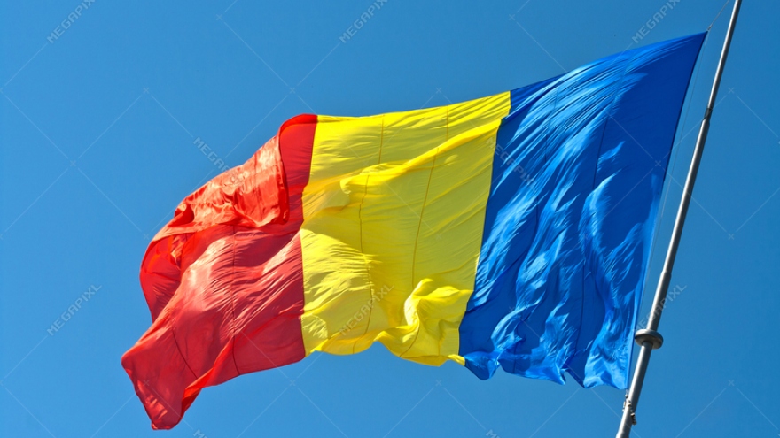 Điện mừng Quốc khánh Rumani