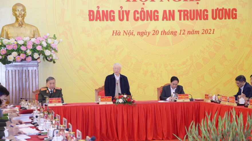 Tổng Bí thư Nguyễn Phú Trọng: Tiếp tục củng cố thế trận An ninh nhân dân vững chắc