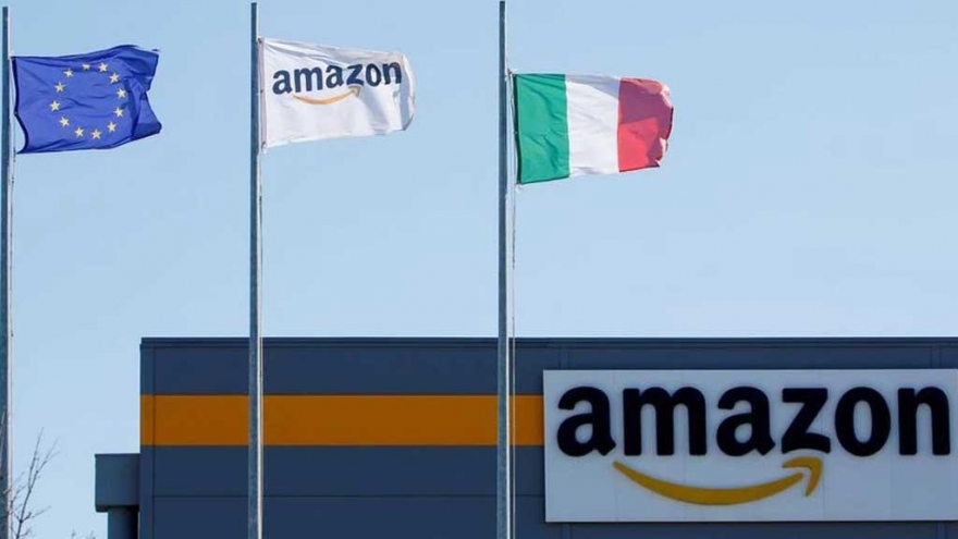 Ý phạt Amazon khoản tiền kỷ lục gần 1,3 tỉ USD