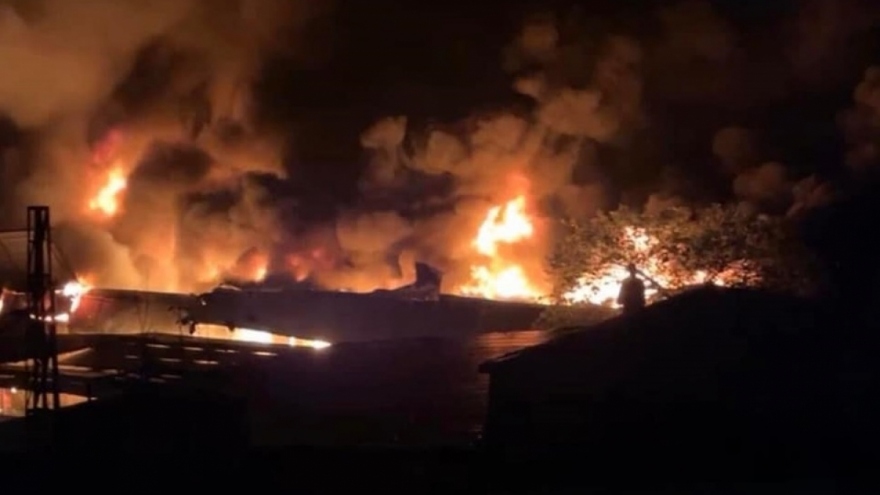 Hà Giang: Cháy chợ Quản Bạ thiệt hại ước tính hơn 10 tỷ đồng