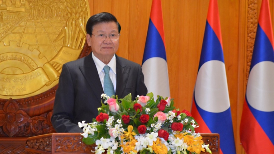 Thông điệp của Tổng Bí thư, Chủ tịch nước Lào trước thềm năm mới 2022