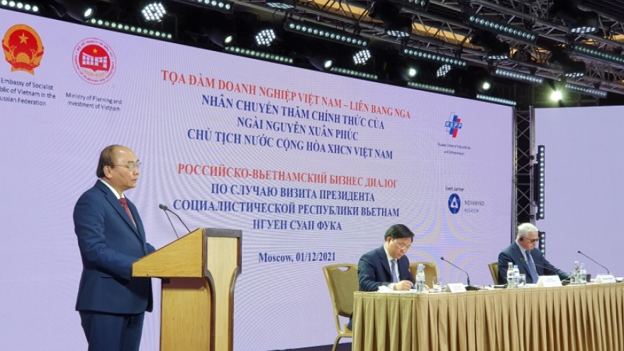 Chủ tịch nước: Phải nâng kim ngạch thương mại Việt Nam - Nga tăng 15 lần