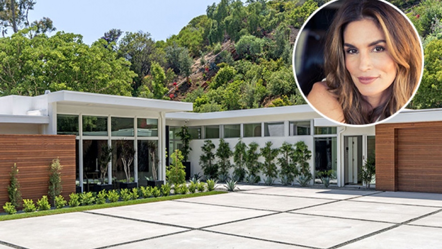 Bên trong ngôi nhà giá 11,6 triệu USD của vợ chồng siêu mẫu Cindy Crawford