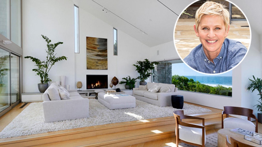 Cận cảnh biệt thự đắt đỏ bên bờ biển của MC Ellen DeGeneres