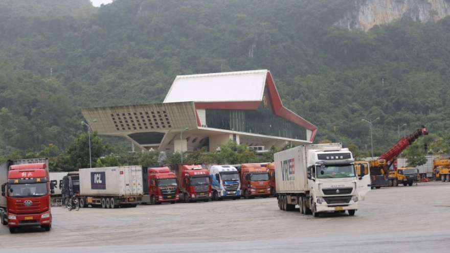 Hàng nghìn xe chở nông sản ùn ứ tại các cửa khẩu ở Lạng Sơn