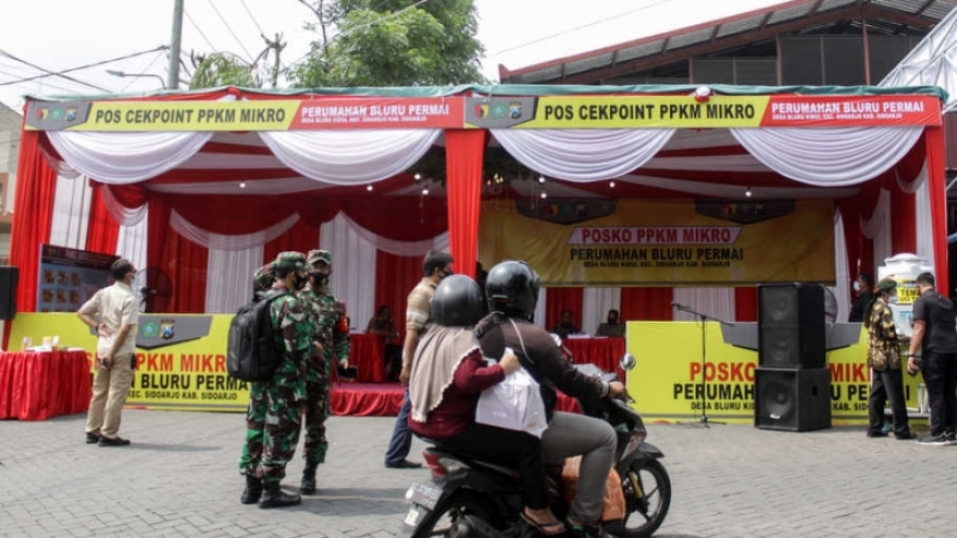 Indonesia tuyên bố kiểm soát thành công đại dịch Covid-19 ở cấp độ 1