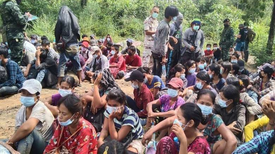 Thái Lan cung cấp nơi ở cho hơn 2.500 người tị nạn Myanmar