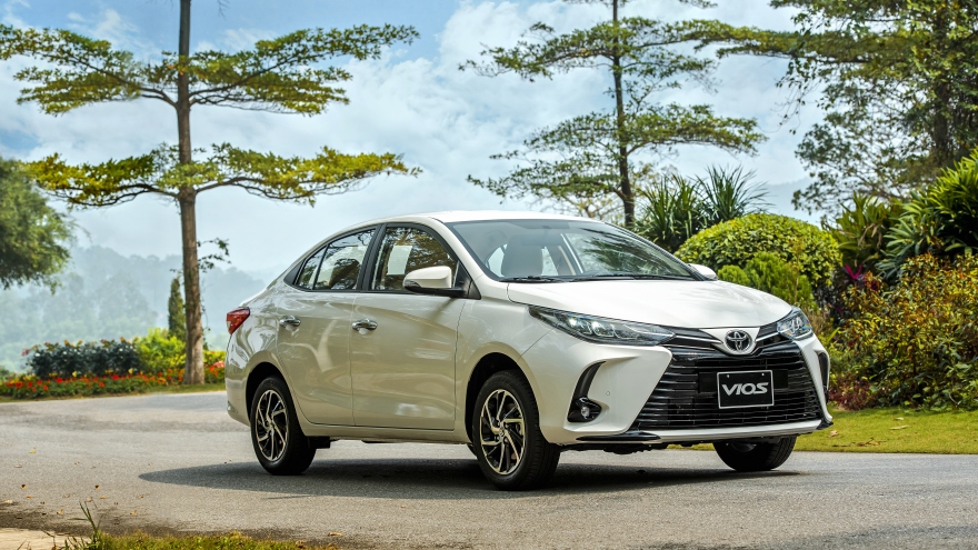 Đón Tết cùng Toyota Vios với ưu đãi lên tới gần 55 triệu đồng trong tháng 12