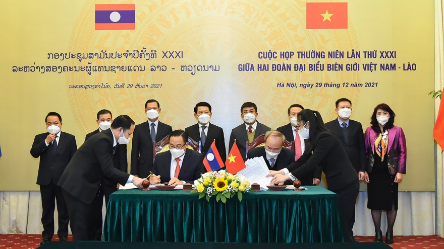 Cuộc họp thường niên lần thứ 31 giữa hai Đoàn đại biểu biên giới Việt Nam - Lào