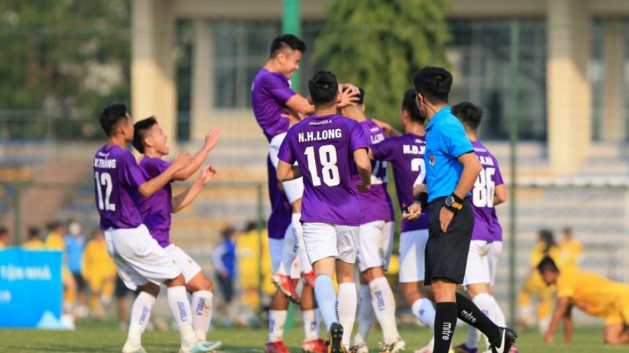 Đánh bại HAGL sau loạt "đấu súng", Hà Nội FC vào chung kết U21 Quốc gia