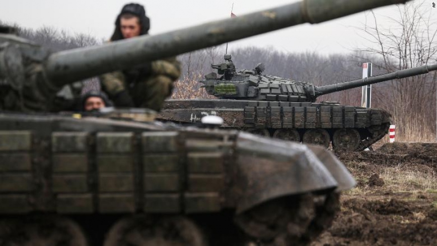 Tình báo Ukraine: Nga sắp hoàn tất việc triển khai lực lượng tấn công ở biên giới
