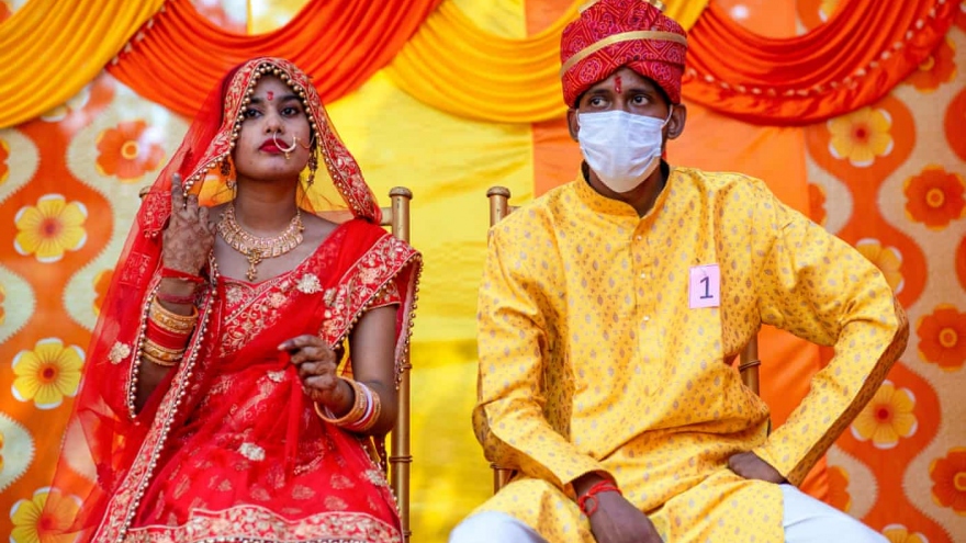 Biến thể Omicron gây "thảm họa toàn diện" cho ngành công nghiệp cưới hỏi Ấn Độ