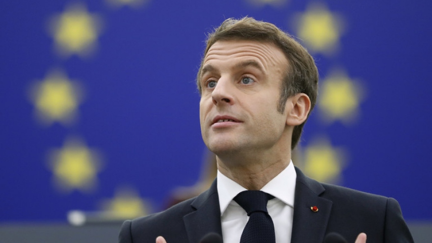 Tổng thống Pháp kêu gọi “trật tự mới” ở châu Âu, “đối thoại thẳng thắn” với Nga