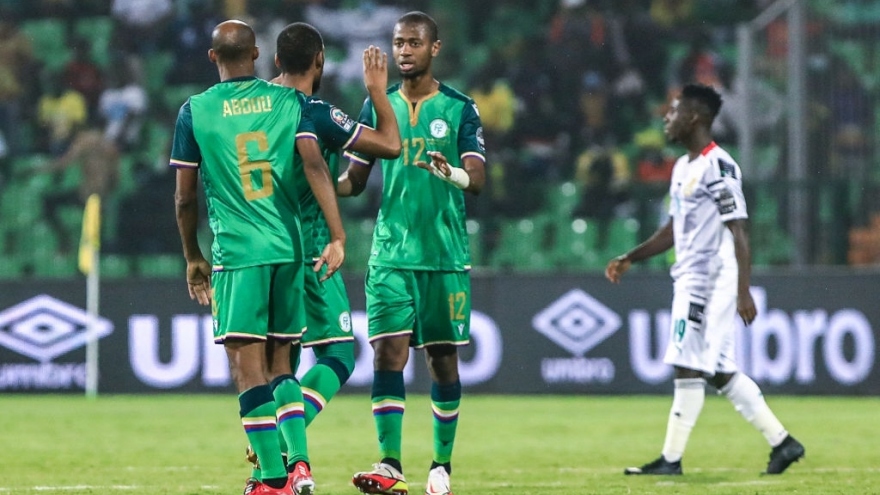 Đội tuyển Comoros dự vòng 1/8 AFCON 2021 mà không có thủ môn