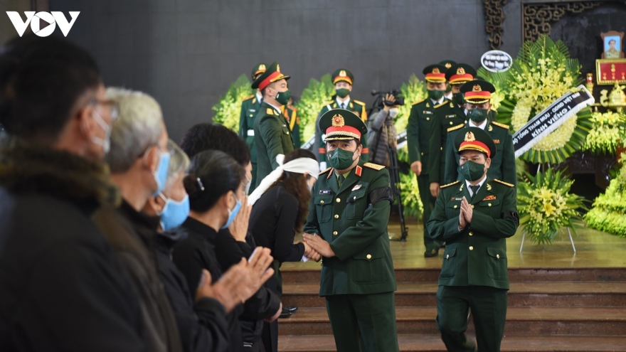 Bộ Quốc phòng tổ chức Lễ tang liệt sỹ, Trung tá Đỗ Anh hy sinh khi làm nhiệm vụ quốc tế