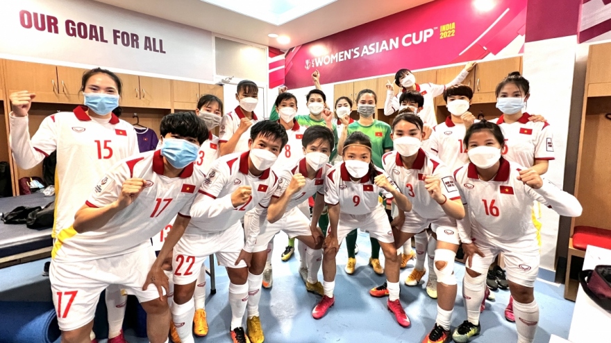 ĐT nữ Việt Nam sẽ gặp ĐT nữ Trung Quốc nếu vào tứ kết Asian Cup 2022