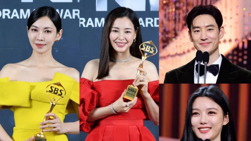 Kim So Yeon "The Penthouse" thắng lớn tại SBS Drama Awards 2021