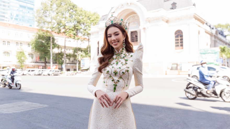 Đăng quang Hoa hậu Hòa bình Quốc tế, Thùy Tiên được Sở Văn hóa và Thể thao TP.HCM tôn vinh