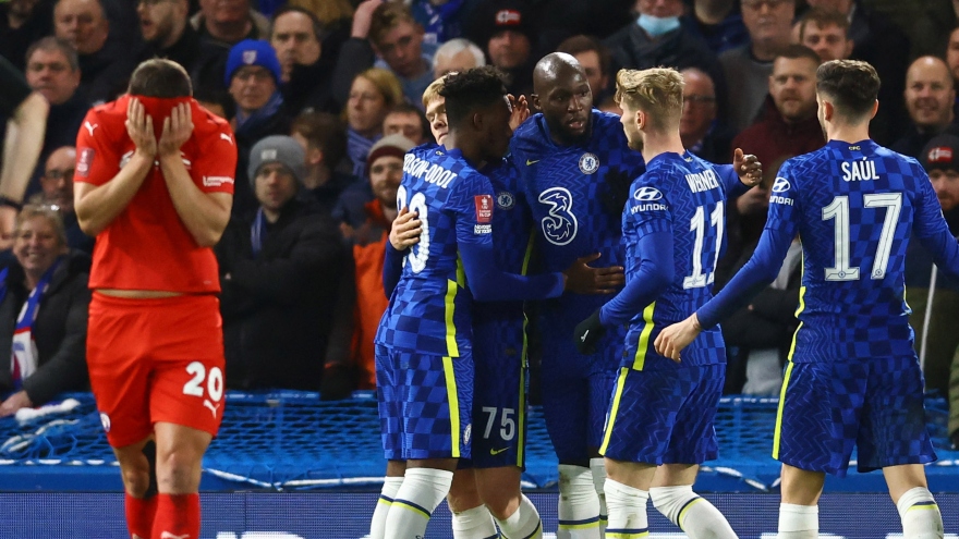 Kết quả FA Cup: Chelsea vùi dập Chesterfield, Leicester đè bẹp Watford