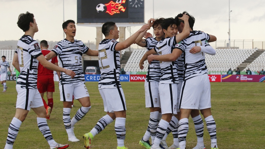 Thắng tối thiểu Lebanon, ĐT Hàn Quốc tiến gần VCK World Cup 2022 