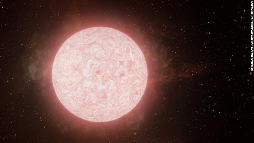 Lần đầu tiên quan sát được sao lùn đỏ phát nổ trong thời gian thực