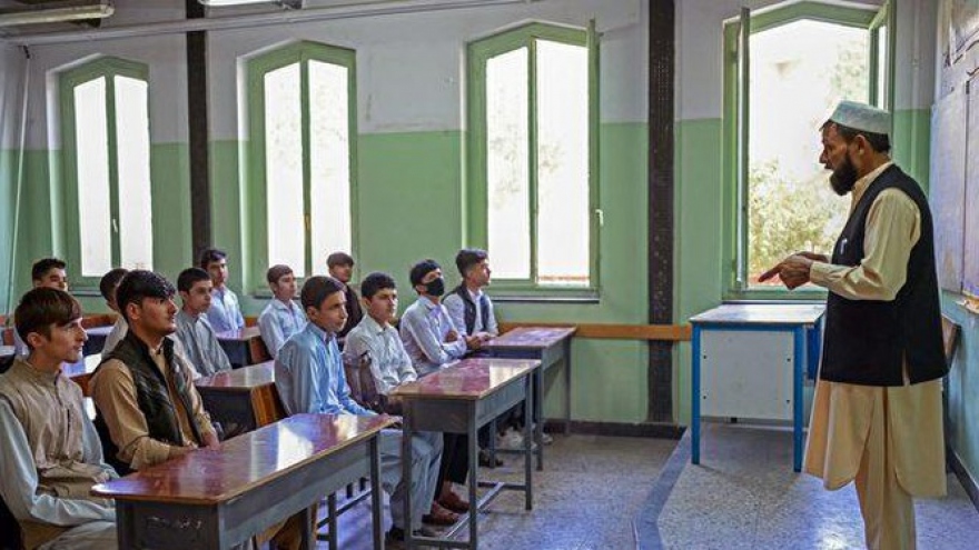 Taliban cho mở lại trường học tại Afghanistan từ tháng 3/2022
