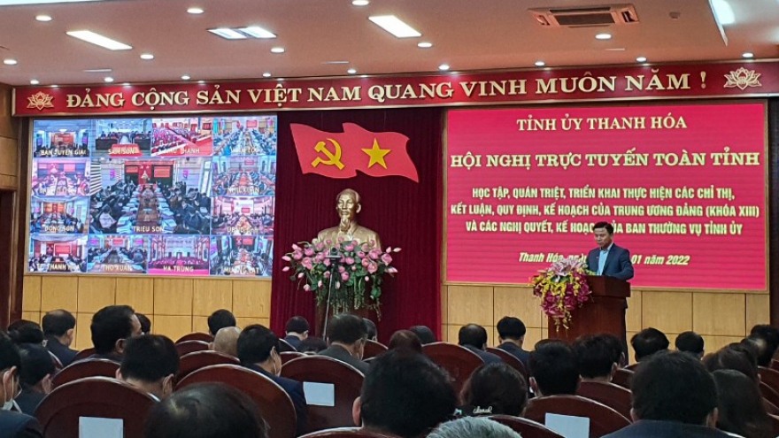 Thanh Hoá thi hành kỷ luật 45 tổ chức đảng, hơn 3470 đảng viên