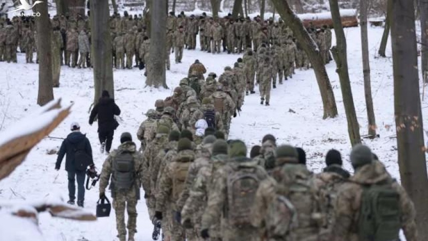 Mỹ triển khai hơn 3.000 quân trợ giúp các đồng minh trong cuộc khủng hoảng Nga-Ukraine