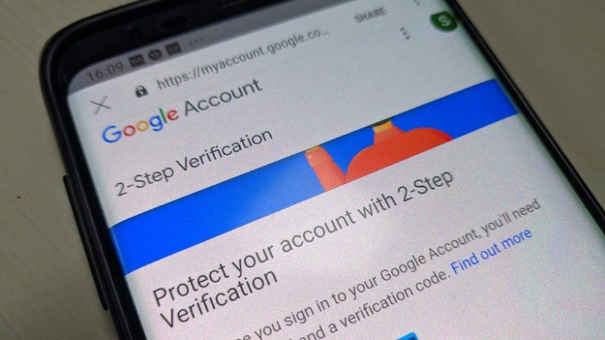 Tính năng xác minh hai bước của Google giúp giảm 50% vụ hack tài khoản
